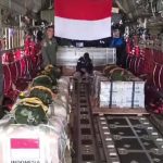 BAZNAS Bersama TNI AU Berhasil Terjunkan Bantuan untuk Palestina dari Udara